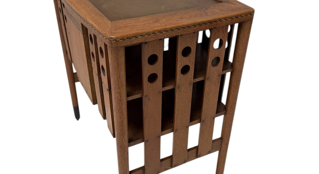 Vienna Secession Cabinet with Small Door, 1900s